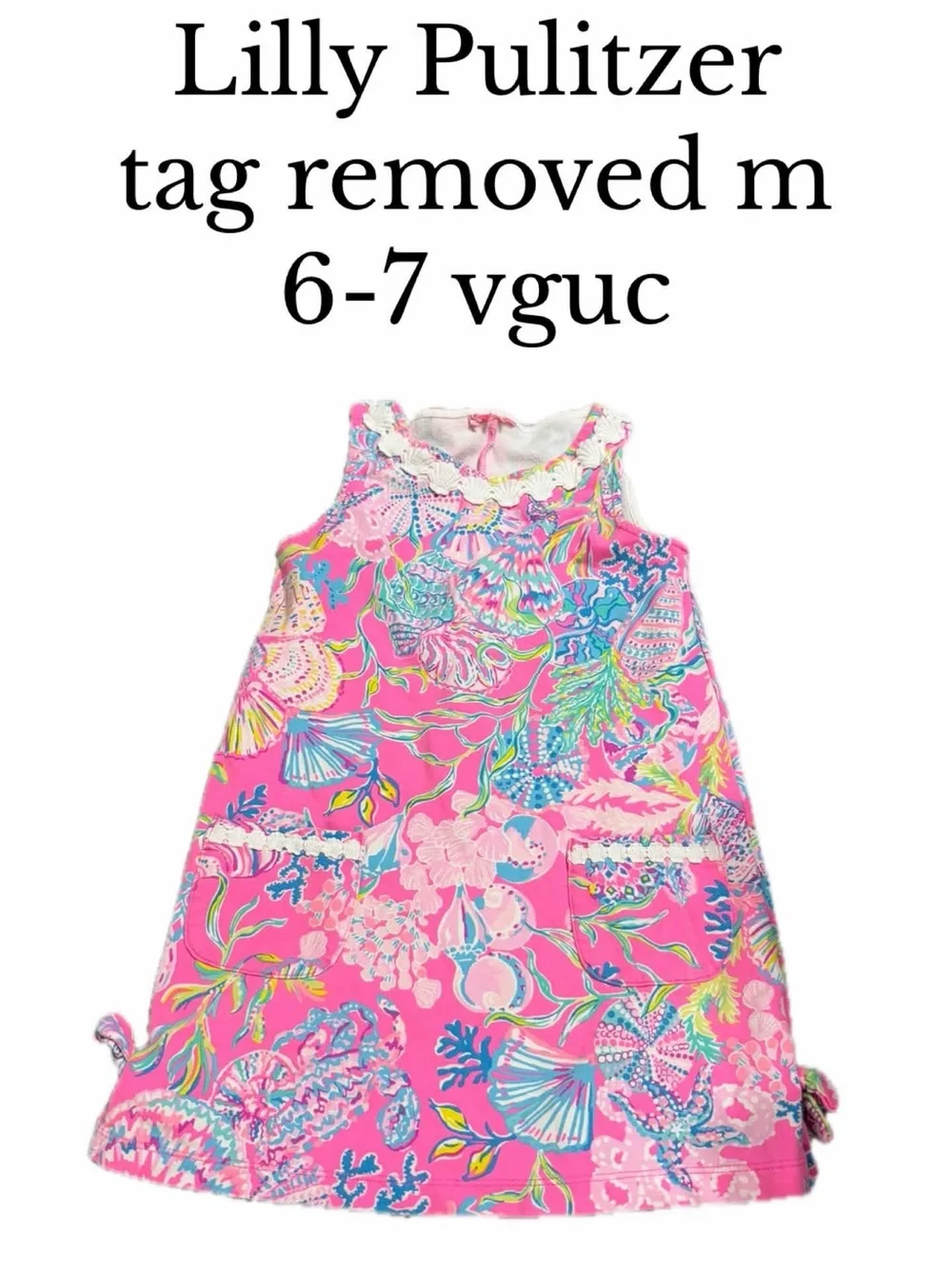 Lilly Pulitzer 6/7 girls soft dress
